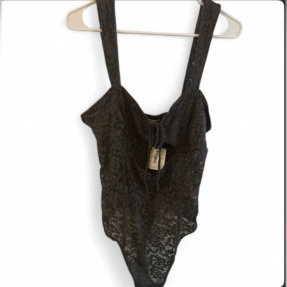 Free People Lace Bodysuit
